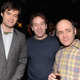 Comedians Bill Hader, Mike Birbiglia, and Todd Barry attend the premiere of Portlandia's second season